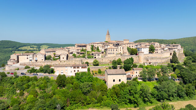 famous Puycelsi village in France