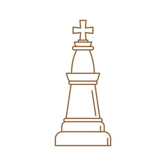 Chess King pieces icon , white King pieces