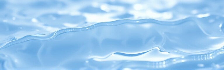 Serene and calming light blue liquid abstract background for peaceful designs