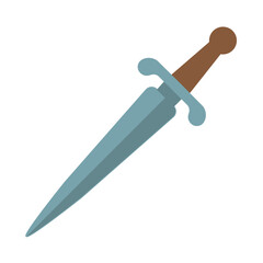 Dagger Illustration, Clipart, Isolated on White Background