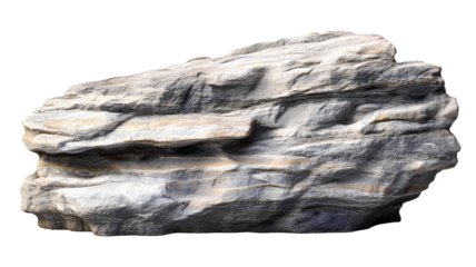 Stone on transparent background