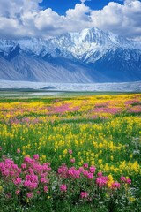 Fototapeta premium Mountain wilderness landscape