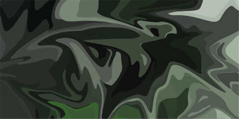 Green ,black,grey,fluid art marbling paint textured background.Acrylic painting. Neon Liquid texture. illustration in the fluid art style.