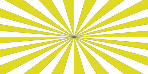 Abstract background with rays. Colorful sun rays sunburst pattern background.  Summer Banner illustration. orange bright sunrise isolated glow striped texture background.