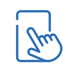 Easy to Use Icon – Vector Line Symbol for Friendly UX and Accessible Services