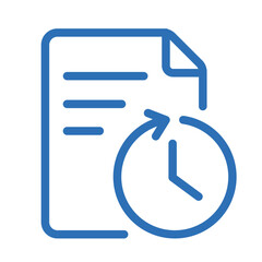 Auto Renewal Icon – Vector Line Symbol for Subscription Continuity and Plans