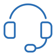 Fast Support Icon – Vector Line Symbol for Customer Service and Chat Help