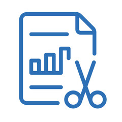 Document Summarizer Icon – Vector Line Symbol for AI Summaries and Reports