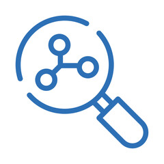 Root Cause Analysis Icon – Vector Line Symbol for AI Troubleshooting