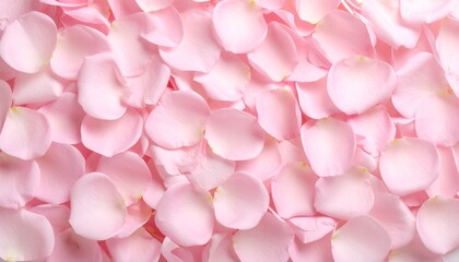 A Beautiful Pink Rose Petals Background Full Frame Shot