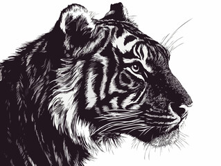 tiger vector art