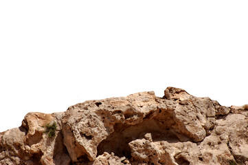 Rocky Top on white beckground isolated