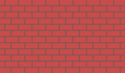 Fototapeta premium red bricks wall sign. building exterior. precisely rendered. construction symbol. surrounding wall. Home interior. House wall foundation bricklayer 