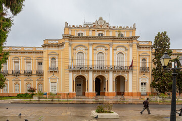 Obraz premium The legislative palace of Salta, also known as Casa de los Leones, seat of legislative power of Salta province in northwestern Argentina.