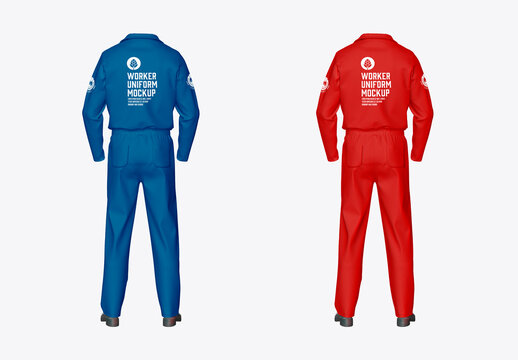 Worker Uniform Mockup