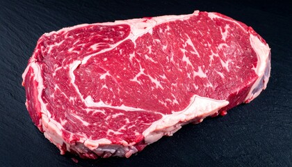 Obraz premium Argentinian Steak Ojo de Bife (Boneless Ribeye) A central portion of ribeye without bone.