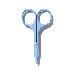 Precision Small Nail Scissors - Metallic Blue