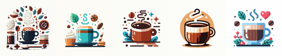 Vector of a cup of a coffe