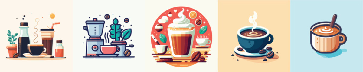 Vector of a cup of a coffe