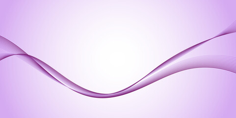 Abstract wave element for design. Digital frequency track equalizer. Stylized line art background. 