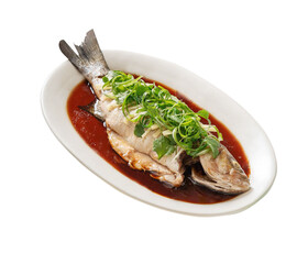 chinese steamed sea bass