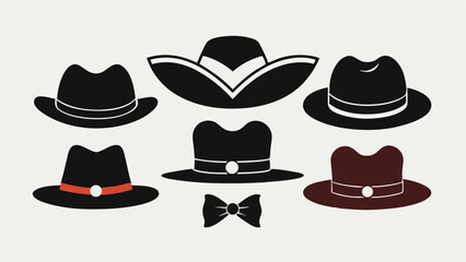set of hats