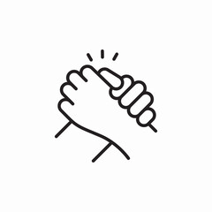 cooperation success icon sign vector