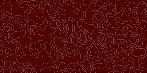 Organic topographic texture with continuous fluid lines

