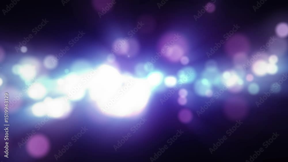 Wall mural abstract fantasy background shiny particles dust rays and energy flow loop