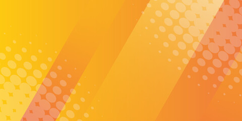 Fresh orange abstract background geometry shine and layer element vector for presentation design. Vector illustration for business, corporate, institution, party, festive, seminar, and talks