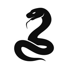 Snake silhouette, Snake silhouette vector