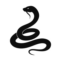 Snake silhouette, Snake silhouette vector