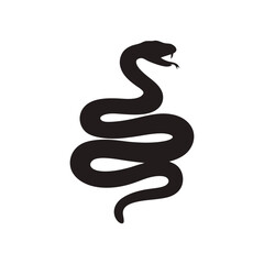 Snake silhouette, Snake silhouette vector