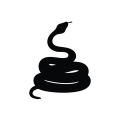 Snake silhouette, Snake silhouette vector