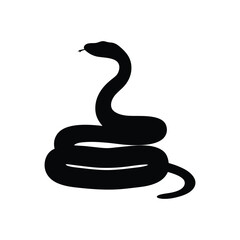 Snake silhouette, Snake silhouette vector