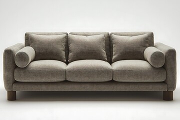 Compact settee sofa with deep seat high resolution picture