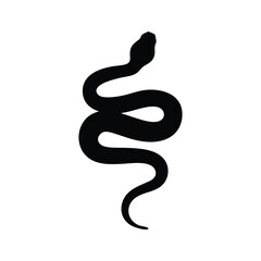Snake silhouette, Snake silhouette vector