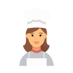 cartoon, illustration, vector, baby, boy, hat, food, character, kid, child, chef, cook, art, funny, person, fun, design, woman, icon, smile