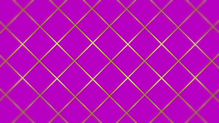 Fototapeta premium Abstract luxury backgrounds geometric square shape with golden metallic strip. Seamless minimal Background