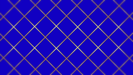 Abstract luxury backgrounds geometric square shape with golden metallic strip. Seamless minimal Background