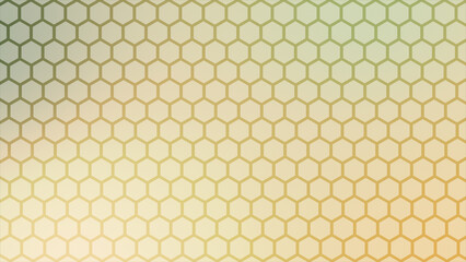 Futuristic Colorful surface hexagons tiles. Trendy simple and minimal geometrical hexagon background