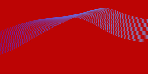 Flowing abstract art featuring motion trails and wave-like linear design

