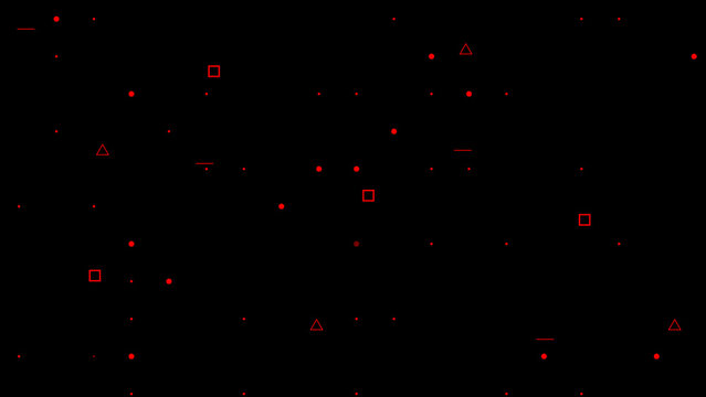 Super cool posterize frames multi shapes geometrical slideshow background