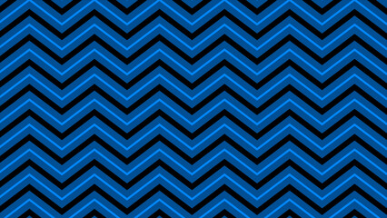 Royal blue simple zig-zag pattern seamless background moving upward, loopable background
