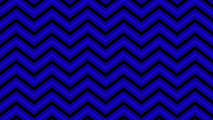 Blue simple zig-zag pattern seamless background moving upward, loopable background
