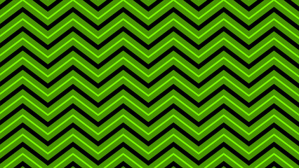 lime green simple zig-zag pattern seamless background moving upward, loopable background