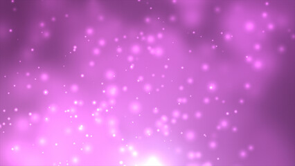 pink glowing Particles on white Background. Glitter Particles and Shiny Particles background