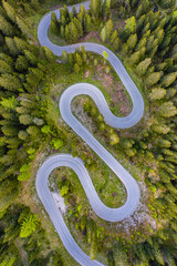 Dolomiten - Dolomites - Passo di Giau - Snake Road - Strada a serpente Passo Giau