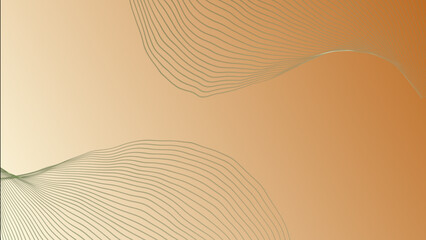 Modern parallel lines abstract shape with wavy pattern minimal background