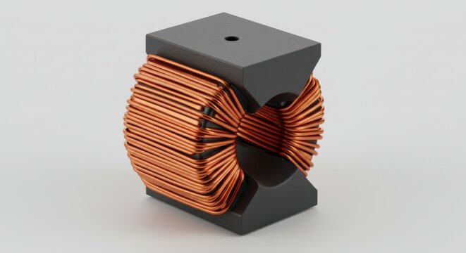 High frequency planar transformer with copper windings